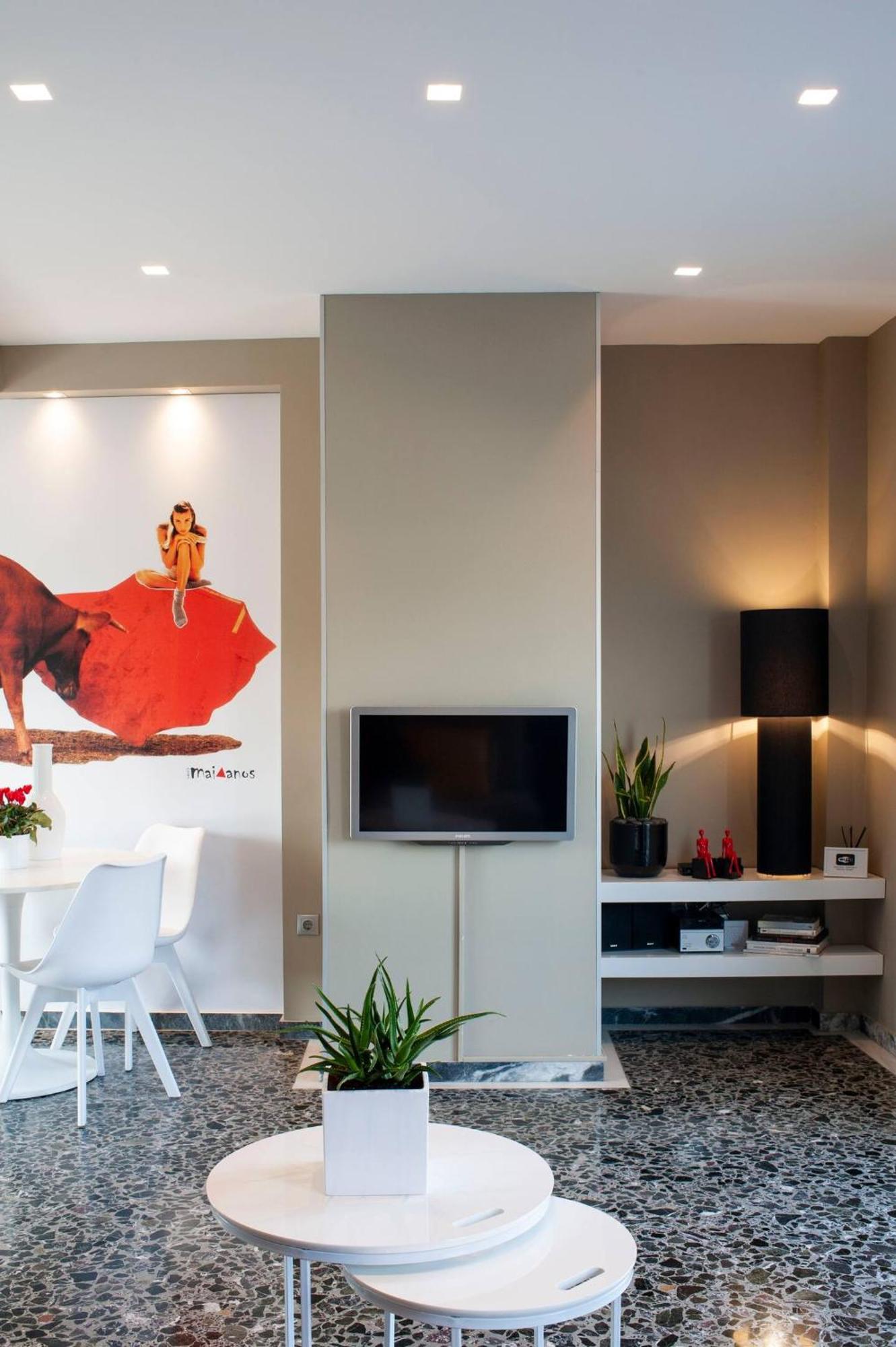 Ma Maison Nο 1, Penthouse, Acropolis And Lycabettus View, Ultra High Speed Internet 300 Mbps, 15' To Acropolis By Metro, 1' From Metro Station Atene Esterno foto